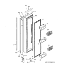 FREEZER DOOR Diagram and Parts List for PSI23SCRESV  General Electric Refrigerator