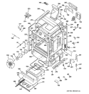 BODY PARTS Diagram and Parts List for JGB918SEL1SS  General Electric Range