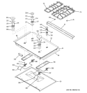 COOKTOP Diagram and Parts List for J2S968SH5SS  General Electric Range