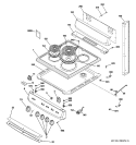 Part Location Diagram of WB01K10062 GE SCR 8-18 X 3/8