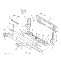CONTROL PANEL Diagram and Parts List for ECBP70SK4SS  General Electric Range