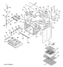BODY PARTS Diagram and Parts List for JB910SL2SS  General Electric Range