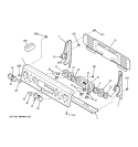 Part Location Diagram of WB02T10329 GE COVER CONTROL