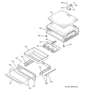 WARMING DRAWER Diagram and Parts List for JCBP84WK4WW  General Electric Range
