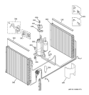 UNIT PARTS Diagram and Parts List for AZ75H18DACM1  General Electric Air Conditioner