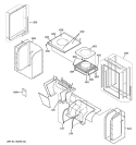 CHASSIS PARTS Diagram and Parts List for AZ75H09EACM1  General Electric Air Conditioner