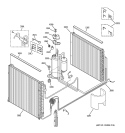 UNIT PARTS Diagram and Parts List for AZ75H09EACM1  General Electric Air Conditioner