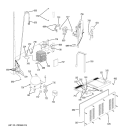 UNIT PARTS Diagram and Parts List for GTS18TCSABB  General Electric Refrigerator