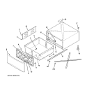 PEDESTAL Diagram and Parts List for WHDVH626F0WW  General Electric Washer