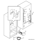 WATER SYSTEM Diagram and Parts List for PDS22MHRABB  General Electric Refrigerator
