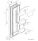 FRESH FOOD DOOR Diagram and Parts List for GSS25MSSESS  General Electric Refrigerator