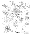 MICROWAVE Diagram and Parts List for EMO3000HWW04  General Electric Microwave