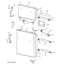DOORS Diagram and Parts List for GTS12BBPBRCC  General Electric Refrigerator