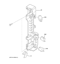 LATCH BOARD PARTS Diagram and Parts List for JNM1541DM1CC  General Electric Microwave