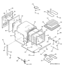 Part Location Diagram of WB07T10415 GE TRIM Front FRM LWR