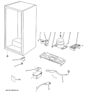 Part Location Diagram of WR13X10418 GE HINGE-LOW