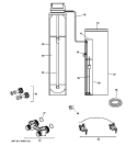 BODY PARTS Diagram and Parts List for GNRP48L00  General Electric Water Softener