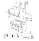 Part Location Diagram of WB01X22142 GE Installation Kit