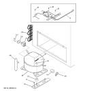UNIT PARTS Diagram and Parts List for FCM20DTAWH  General Electric Freezer