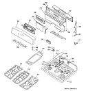 Part Location Diagram of WB36K10627 GE TRIM CONTROL