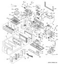 MICROWAVE Diagram and Parts List for JVM2070SK01  General Electric Microwave