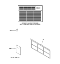 ROOM AIR CONDITIONER Diagram and Parts List for AST05LKS1  General Electric Air Conditioner