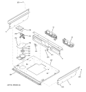 COOLING FAN Diagram and Parts List for JS998BK3BB  General Electric Microwave Oven Combo