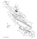 CONTROL PANEL Diagram and Parts List for JS998SK3SS  General Electric Microwave Oven Combo