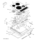 Part Location Diagram of 31-14525 GE LABEL WIRE DIAG