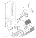 UNIT PARTS Diagram and Parts List for GTS22JBPCRWW  General Electric Refrigerator