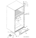 CASE PARTS Diagram and Parts List for PTE22LBTARWW  General Electric Refrigerator