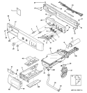 CONTROL PANEL Diagram and Parts List for WSSH300G0WW  General Electric Washer