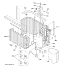 SEALED SYSTEM & COMPONENTS Diagram and Parts List for AJHS10DCCM1  General Electric Air Conditioner