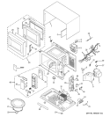 MICROWAVE Diagram and Parts List for JES1334WD02  General Electric Microwave
