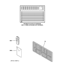 Part Location Diagram of WJ26X10265 GE REMOTE CONTROL