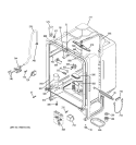 BODY PARTS Diagram and Parts List for GHDA674N00BG  General Electric Dishwasher