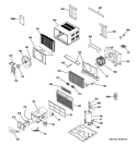 Part Location Diagram of WJ20X10037 GE CAPACITOR