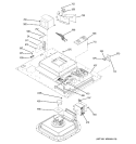 CONTROL SECTION Diagram and Parts List for JS998SK2SS  General Electric Microwave Oven Combo