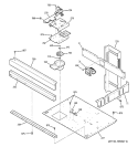 CENTER SPACER Diagram and Parts List for ZET2PL1SS  General Electric Wall Oven
