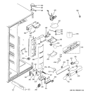 FRESH FOOD SECTION Diagram and Parts List for GSK25LHTBCCC  General Electric Refrigerator