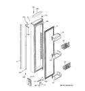 FREEZER DOOR Diagram and Parts List for PSI23SCRGSV  General Electric Refrigerator