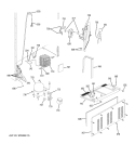 UNIT PARTS Diagram and Parts List for GTS18TBSACC  General Electric Refrigerator