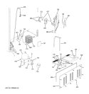 UNIT PARTS Diagram and Parts List for GTS18TBSBWW  General Electric Refrigerator