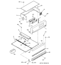 CONTROL PANEL Diagram and Parts List for JRS06BJ1BB  General Electric Wall Oven