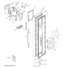 Part Location Diagram of WR55X10877 GE INTERFACE DISPENSER Assembly