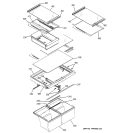 Part Location Diagram of WR32X10531 GE Snack Pan