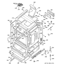 BODY PARTS Diagram and Parts List for RGB740BEH9WH  Hotpoint Range