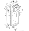 Part Location Diagram of WR74X10052 GE 