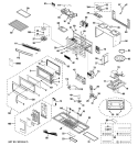 MICROWAVE Diagram and Parts List for EVM1750SM2SS  General Electric Microwave