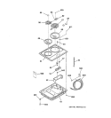 Part Location Diagram of WB03T10011 GE Control Knob - White